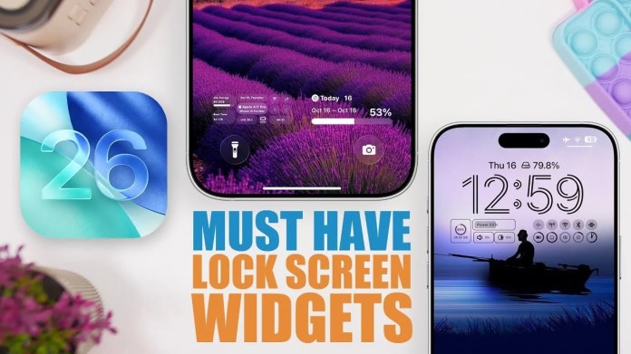 Cómo los widgets de iOS 26 mejoran su experiencia con la pantalla de bloqueo