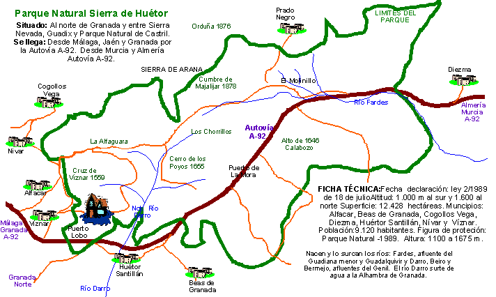 La cumbre, en la que pocos. huetor