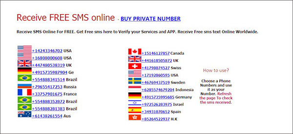 Free service for receive sms to real numbers for registration on indonesia requiring sms confirmation. Top 8 Sites To Receive Sms Online Via Temporary Phone Numbers