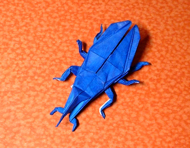 For more origami / paper folding craft ideas, . Origami Insects Page 2 Of 5 Gilad S Origami Page