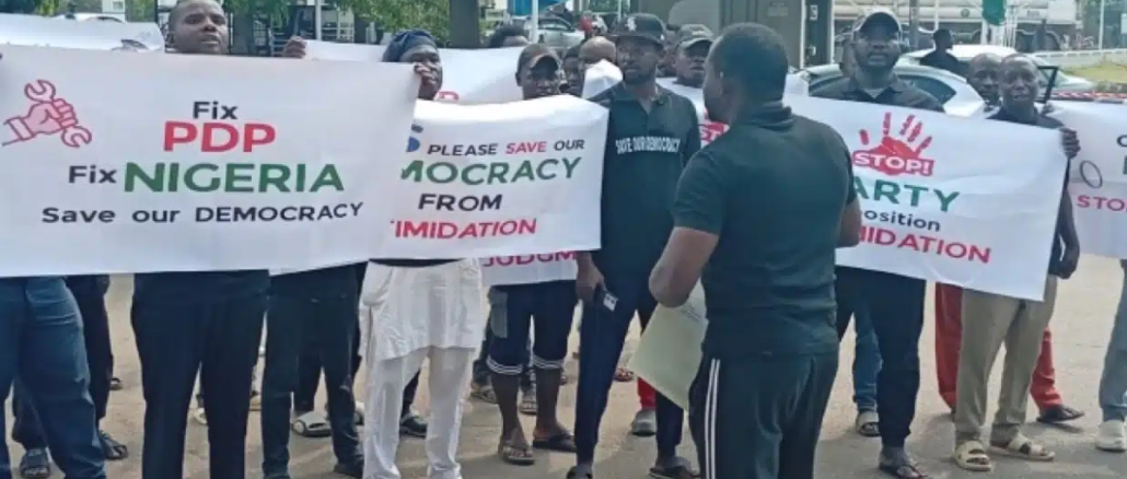 “Save Democracy in Nigeria”- PDP Chairman Tanimu Turaki Appeals to Donald Trump