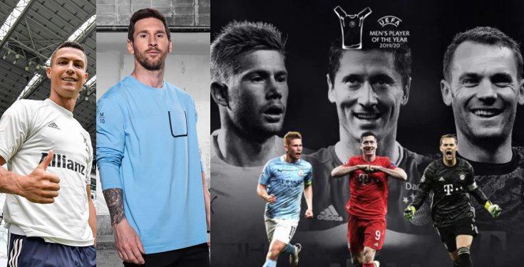 Only lionel messi and cristiano ronaldo have outscored lewandowski in the tournament. Messi, Ronaldo miss out on UEFA Men's Player of the Year