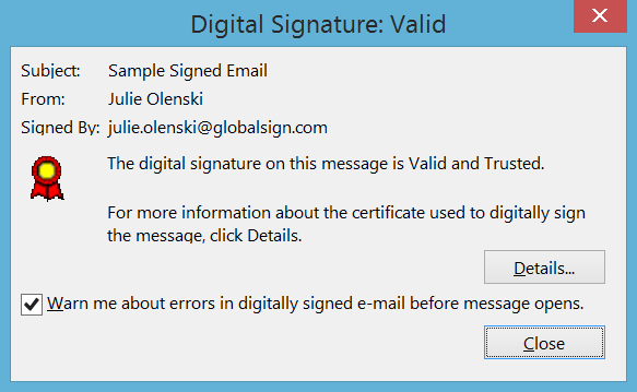 Signed documents, which have a valid time stamp, are considered to have valid signatures, regardless of the age of the signing certificate. Encrypting Emails Vs Encrypting Mail Servers