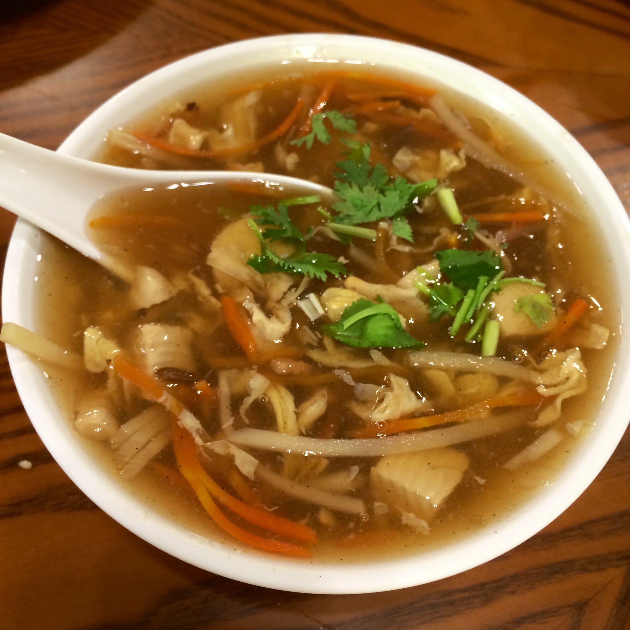 Drain and rinse the wood ears; Hot And Sour Soup From 'Stewed' Recipe — Dishmaps