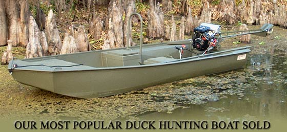 Eighteen feet of space means … Duck Hunting Boats Go Devil Manufacturers