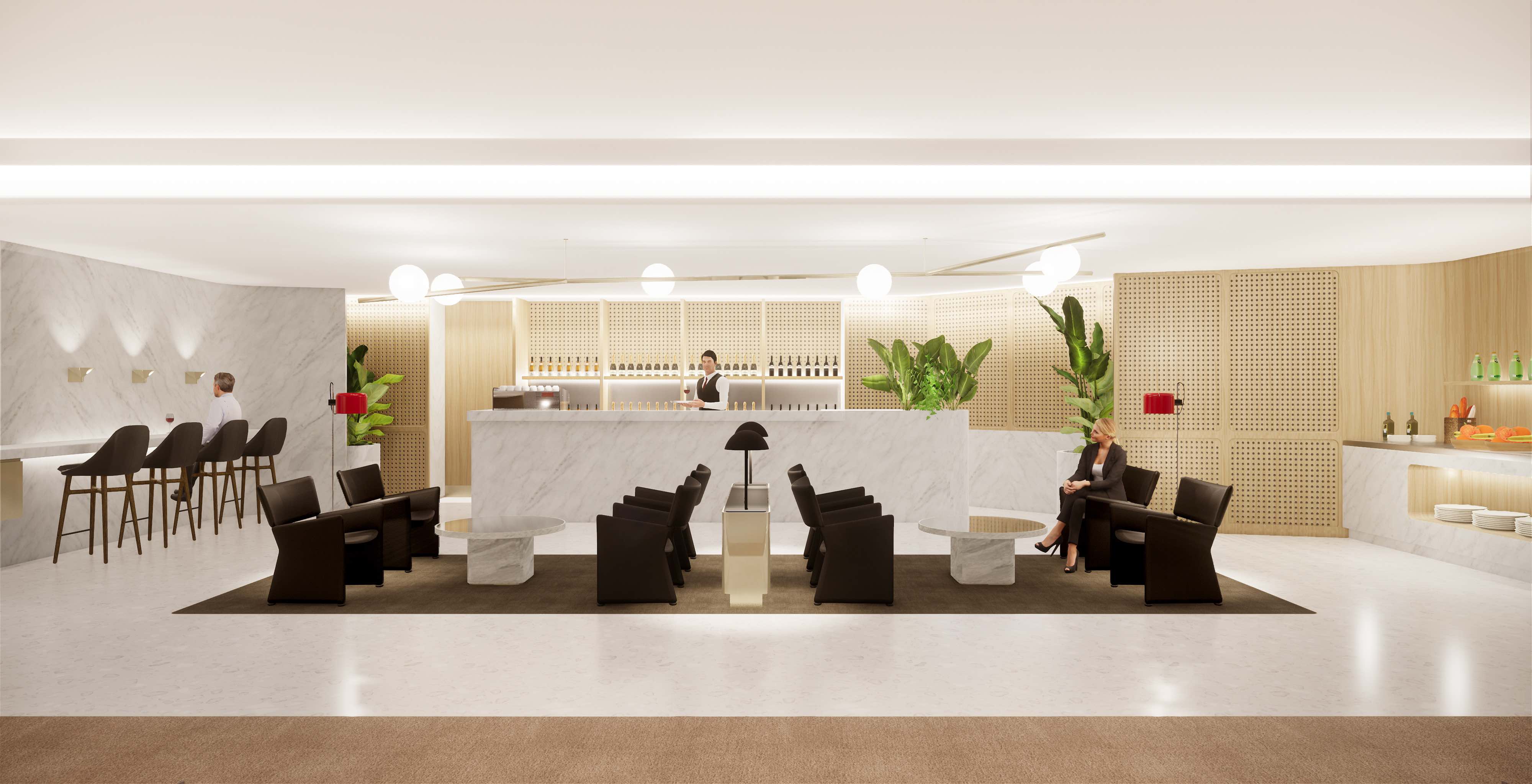 Photos Qantas Singapore First Class Lounge Looks Dreamy...