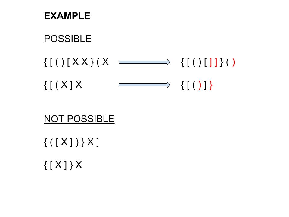 Closed Parentheses Checker (Backtracking) Gohired.in