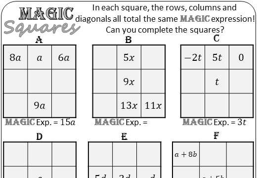 This simplifying algebraic expressions card sort activity will strengthen your students' skills at distributing and combining like . Collecting Like Terms Go Teach Maths Handcrafted Resources For Maths Teachers