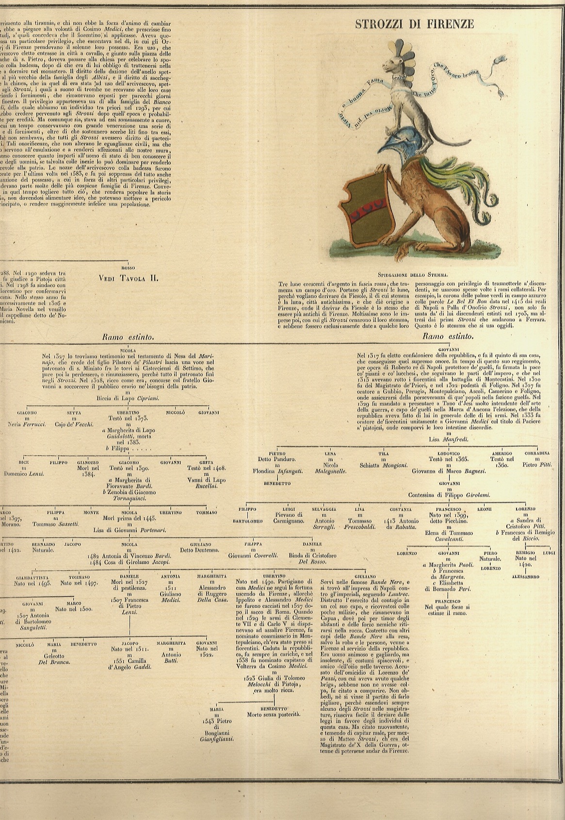 Famiglie Celebri Italiane. Seconda Serie. Famiglia Strozzi Di Firenze. Dispensa Prima [- Sesta E Ultima]. – Libreria Antiquaria Gozzini 1690_x_1165_jpg