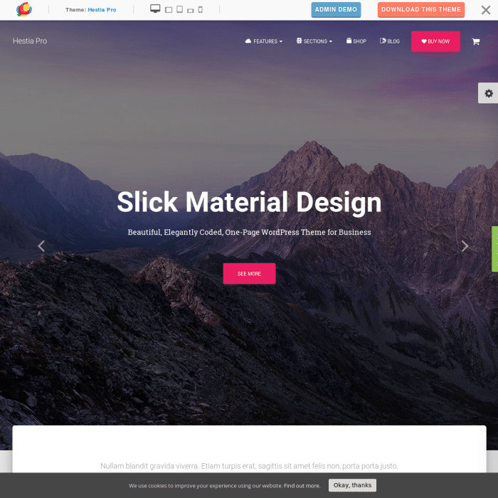 All themeisle themes are responsive, easy to customize, and come in line with the latest wordpress trends. ThemeIsle Hestia Pro WordPress Theme v3.0.16 | GPL Vault