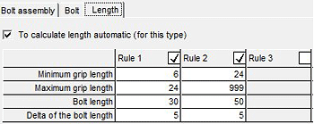 The bolt chart will contain a sequence of numbers and abbreviations, which you'll need to understand, so you can be sure you have the correct bolt. How Is The Bolt Grip Length Calculated In Advance Steel Graitec