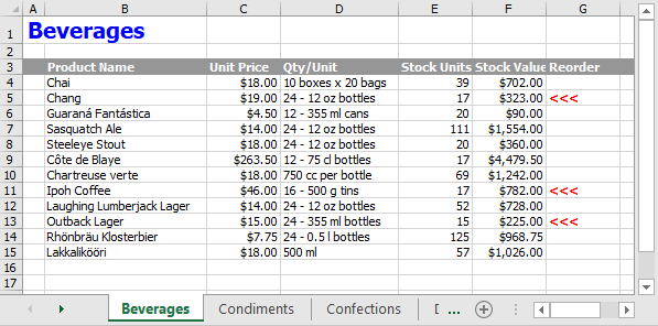 excel creating worksheets c1 asp net mvc