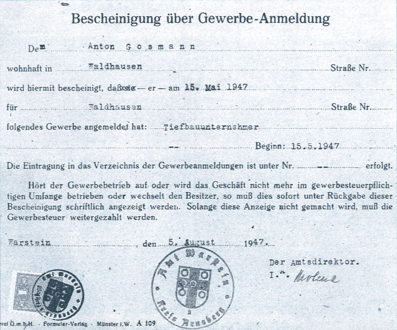 Grasbeinter Tiefbau Gmbh Unternehmen