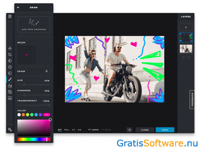 Als dit het geval is, zult u blij zijn te weten dat de officiële app voor sociale netwerken een ingebouwde tool voor het vergroten of verkleinen van . 5 Gratis Sites om Foto's Online te Bewerken