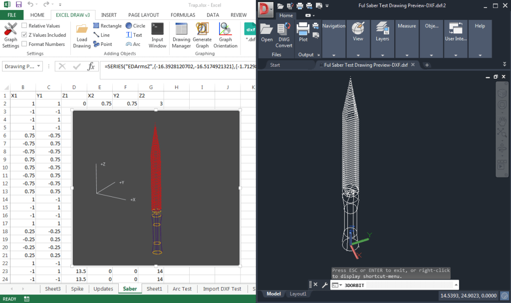 Excel Draw DXF CAD Gray Technical, LLC Excel Draw DXF CAD Gray Technical, LLC