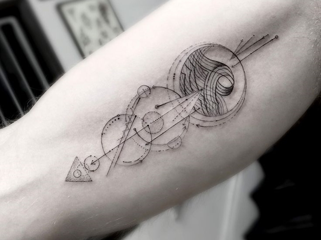 50 Pleasing Geometric Tattoos Designs And Ideas - Greenorc 480_x_640_jpg