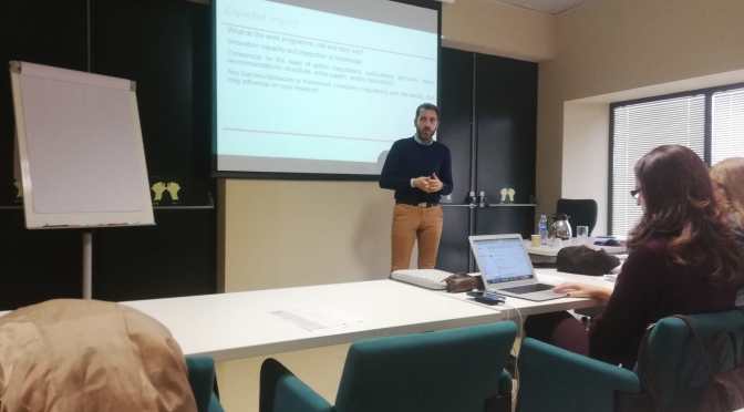 Participación en el Training on Proposal Preparation H2020