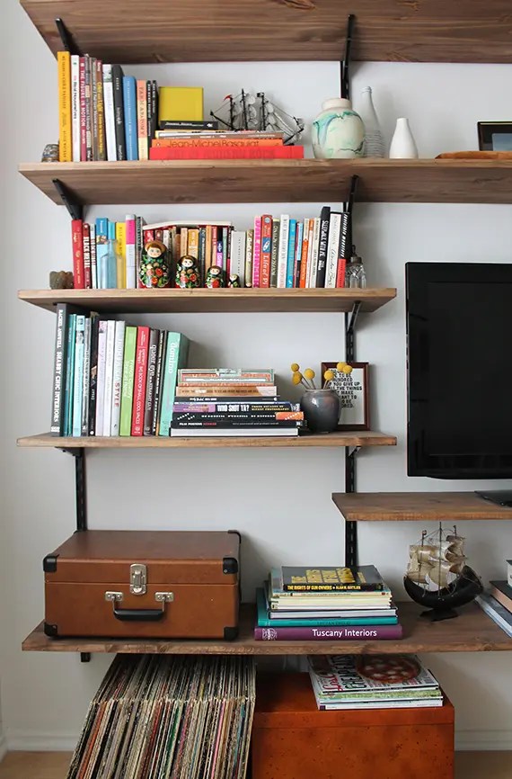 All of them are easy to create along with unique design and the best materials. 40 Easy DIY Bookshelf Plans | Guide Patterns