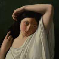 En Masterpieces Of The Museum Of Evreux Hippolyte Jean Flandrin La Florentine Vers 1840