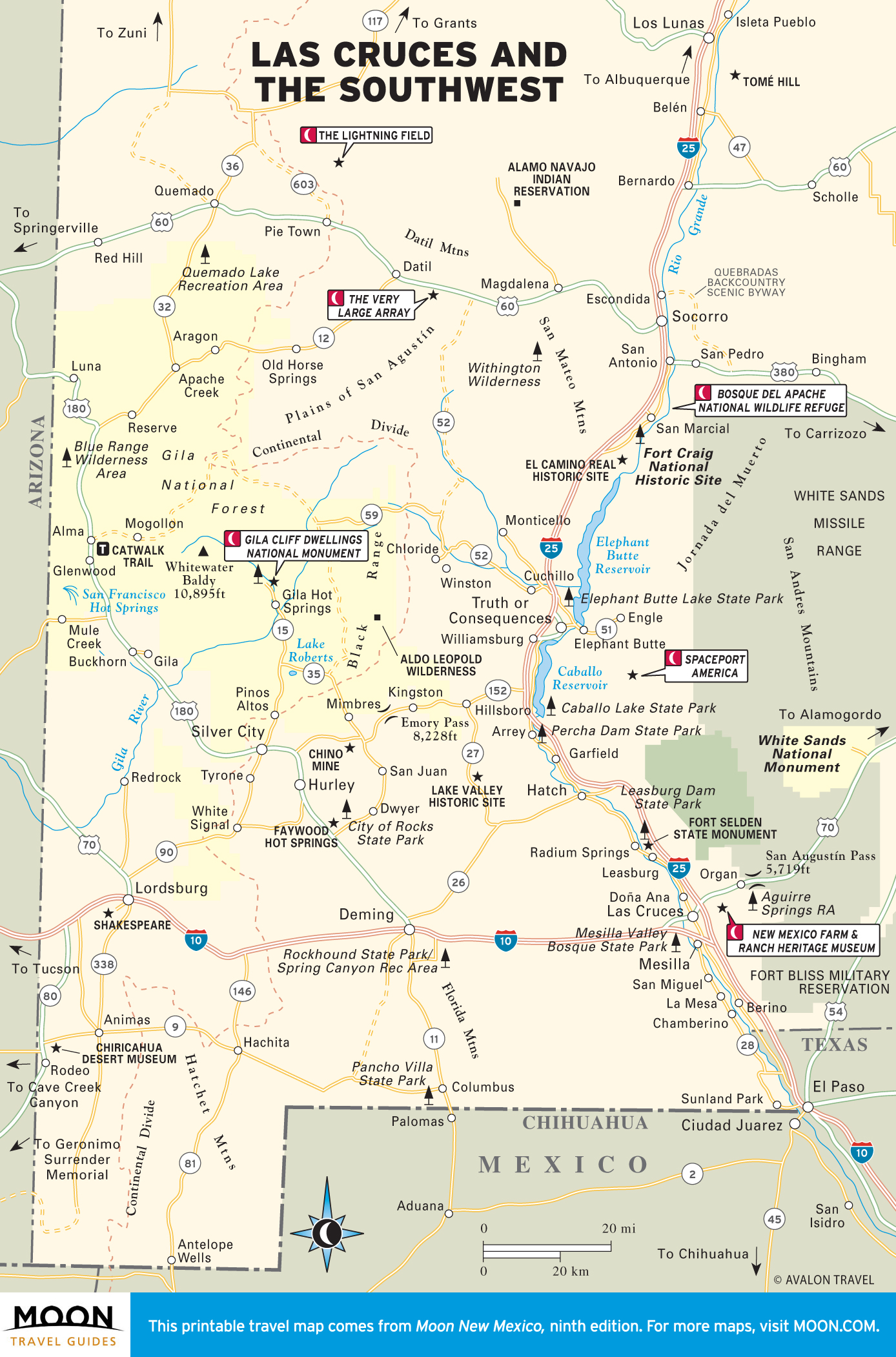 Las Cruces New Mexico Zip Code Map