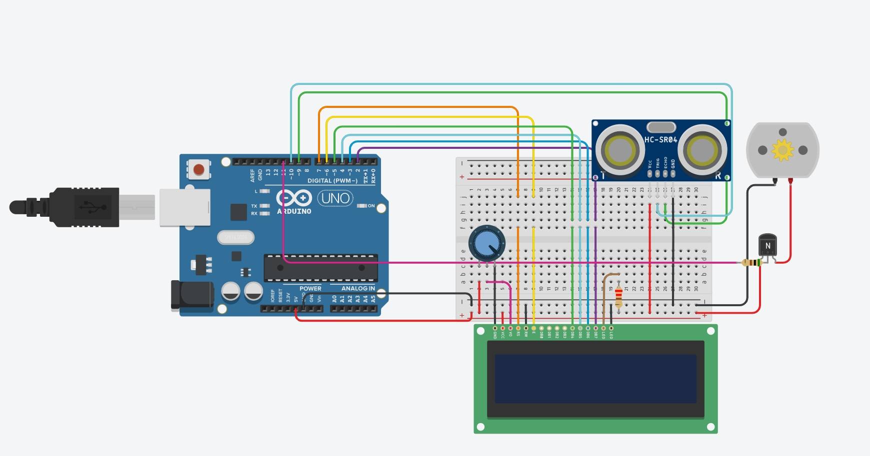 Water Level Sensor Schematic Diagram