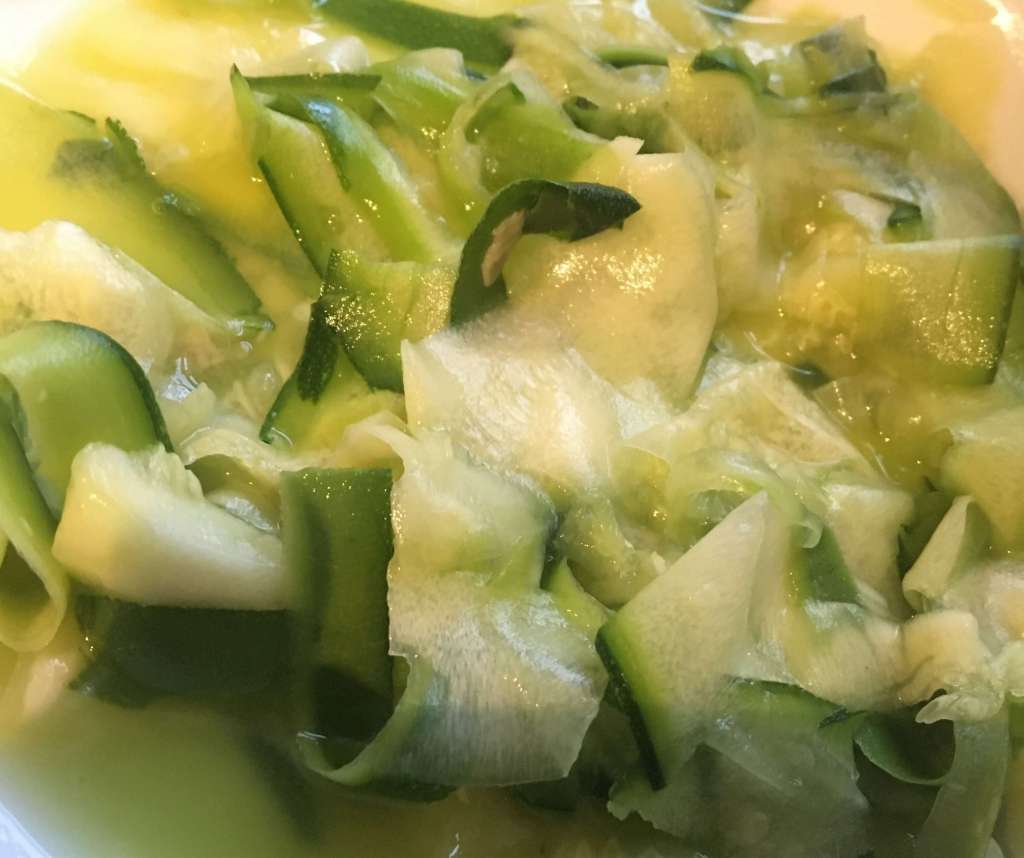 Raw Courgette ribbons 'recipe' too good not to try once HalimaBobs