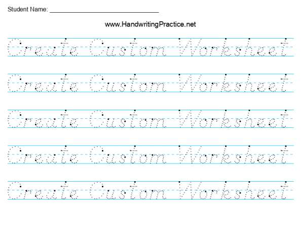 d nealian handwriting worksheets handwritingpractice net
