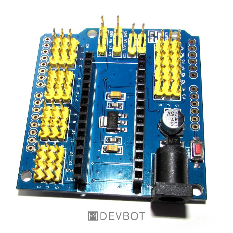 Shield d’extension pour Arduino Nano