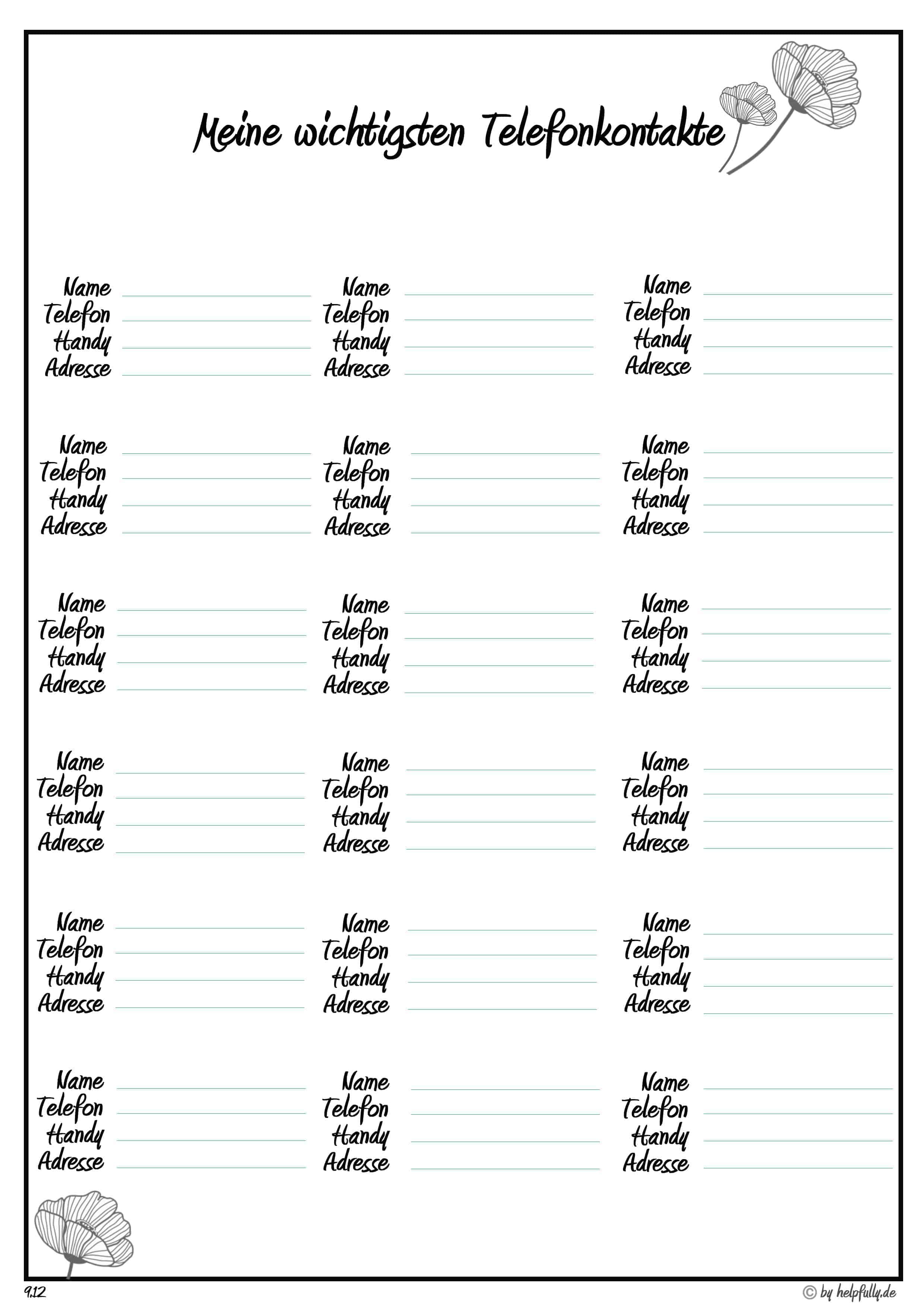 Stellenausschreibung mitarbeiter (w/m/d) für die grundstückswertstelle · 16.09.2021: Telefonliste "Meine Wichtigsten" (6-Mohnblume/grau)