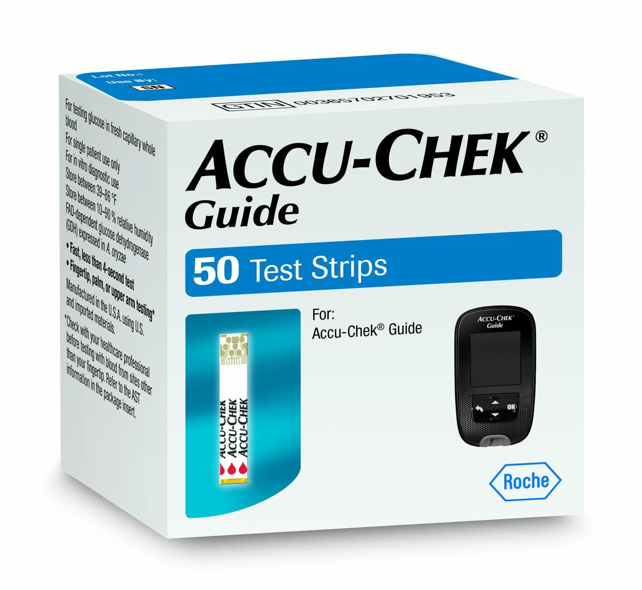 Jetzt im roche online shop ab nur 9,90 € ganz bequem online bestellen! Accuchek Guide Test Strips 50 Tests Hibernia Medical