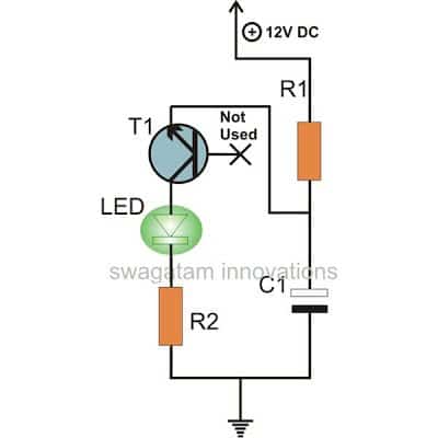 256 lampu berjalan (running led). Single Transistor Led Flasher Circuit Homemade Circuit Projects
