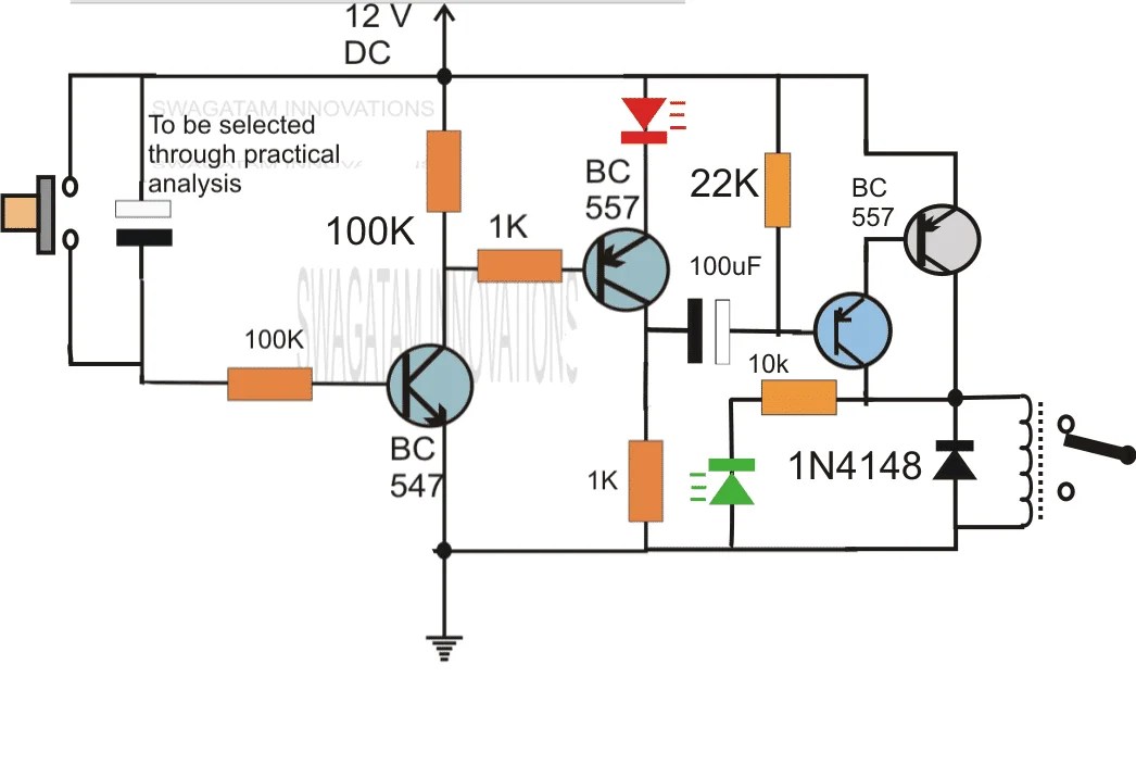 12v Timer Delay Relay Circuit Diagram - Wiring Diagram