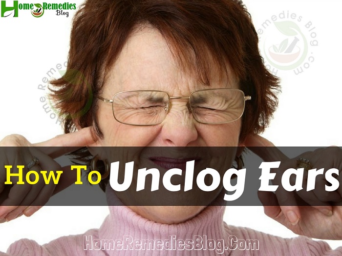 How To Unclog Ears At Home
