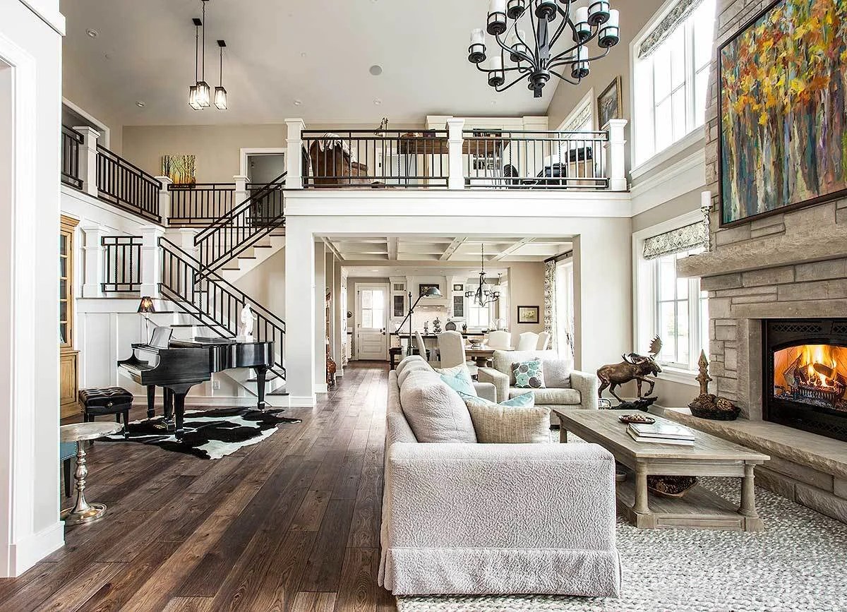 Christie has been writing for mydomaine for almost two years. Luxury Contemporary Craftsman Home With Amazing Landing Kitchen Living Room And Much More Home Stratosphere