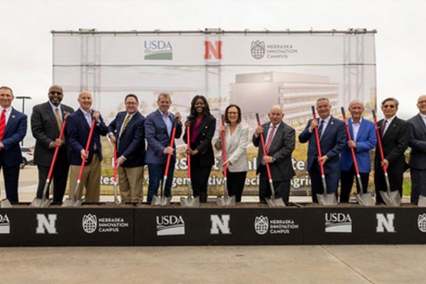 US (NE): Nebraska innovation campus break ground for new research center on precision agriculture