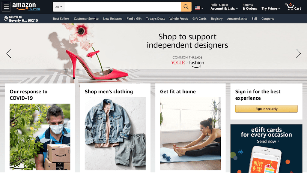 22 Contoh Website e-Commerce Terbaik & Menarik