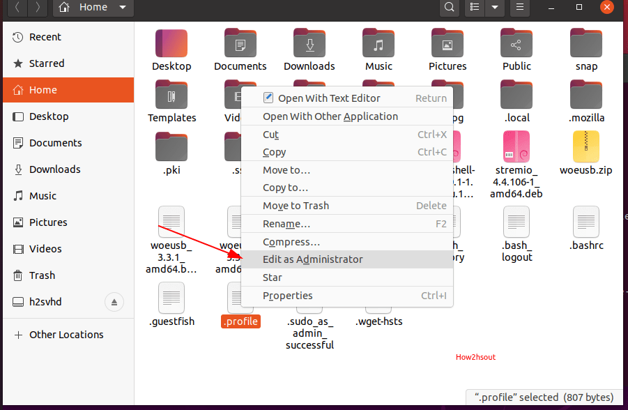 How to open Ubuntu file manager as root user - Linux Shout