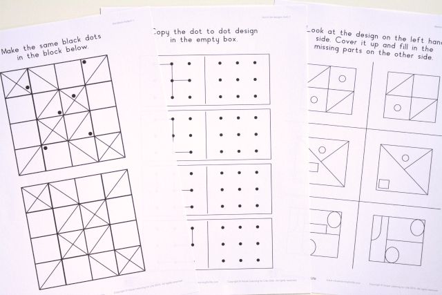 visual perception activities for children how we montessori