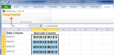 Bytescout barcode generator for mac os x: Barcode Addin For Word And Excel