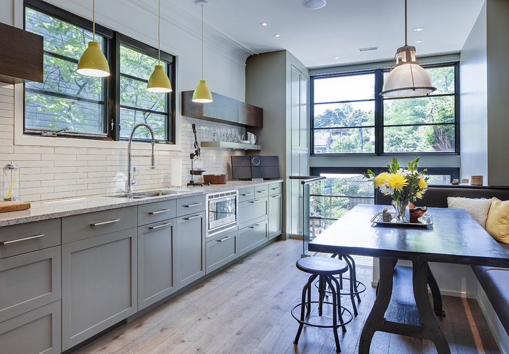 For 30 years, chervin has been designing, building, and installing custom cabinetry for residential and commercial properties in ontario. Contemporary Renovated Kitchen In Old Victorian House