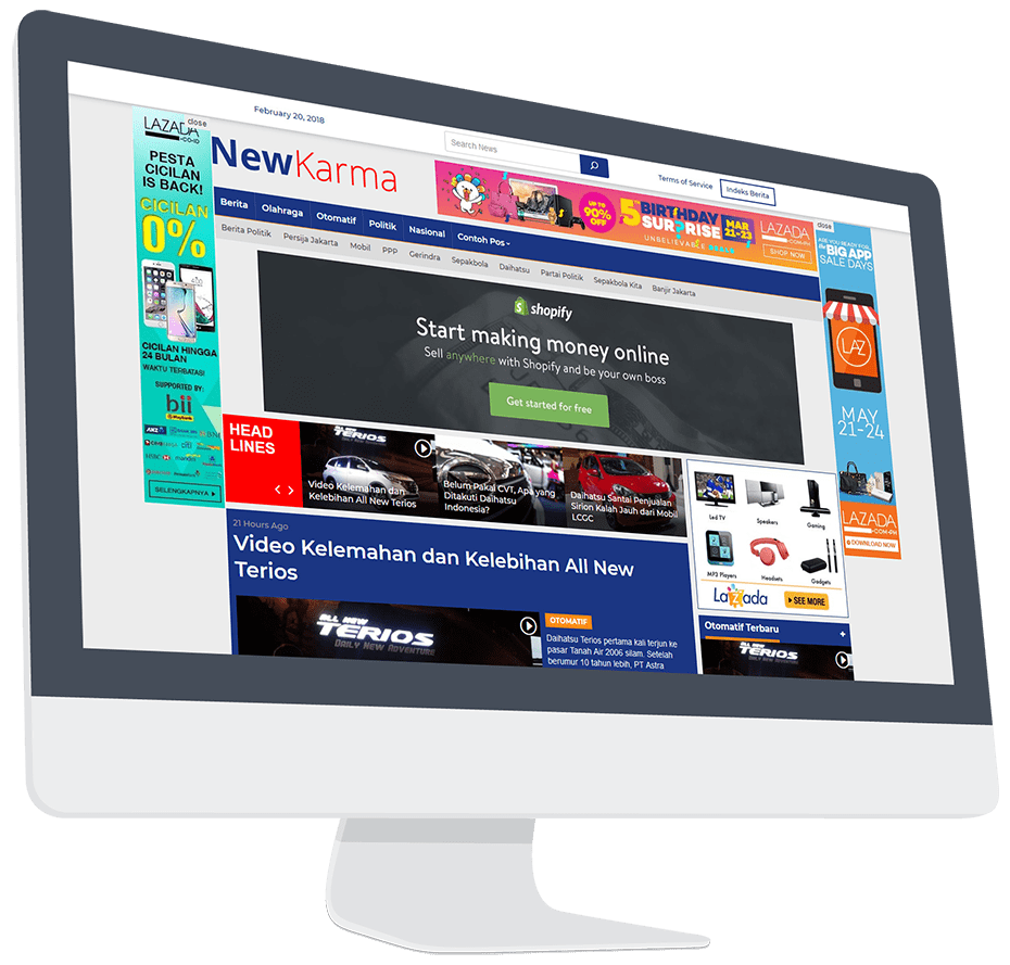 Theme wordpress khusus website magazine, berita atau news indonesia, yang didesain sesuai kebutuhan website berita indonesia dan support amp. Newkarma Theme Wordpress Berita Mirip Detik Idtheme Com