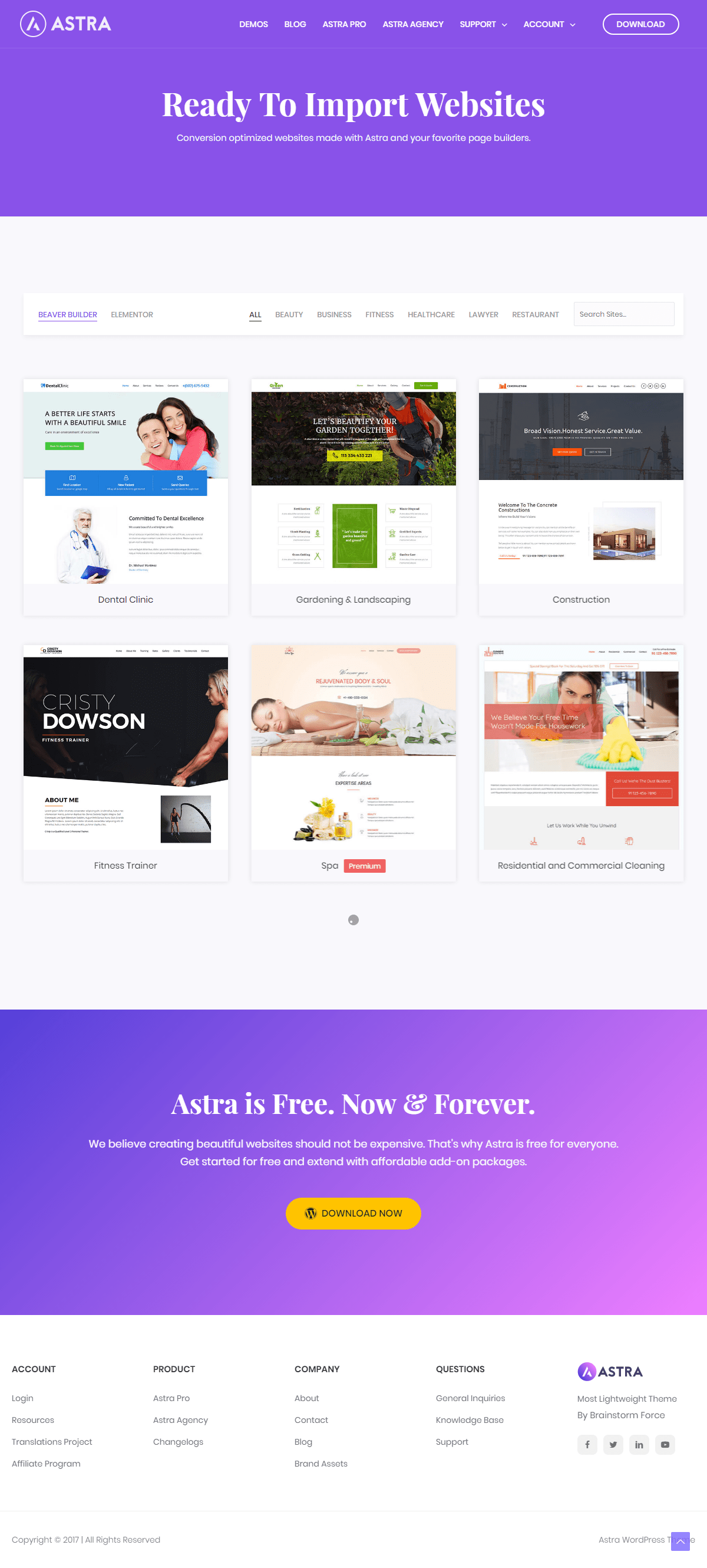 In addition to those two, you can also check ocean wp. Astra Wordpress Theme Ilovewp