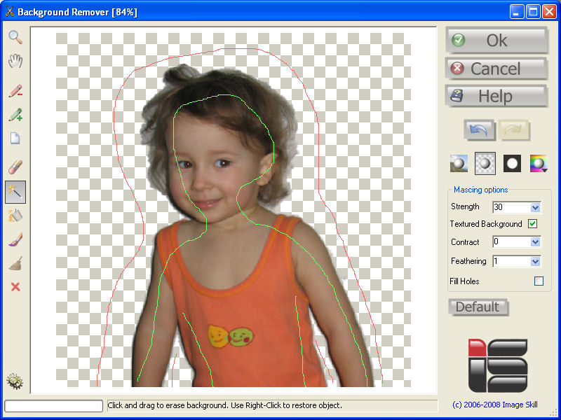 Remove the background from images automatically. Imageskill Background Remover