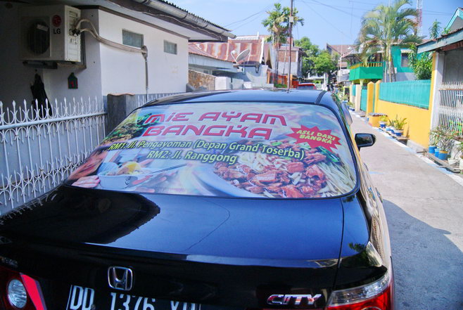Jasa pasang sticker di makassar  IMAGI Creative Studio
