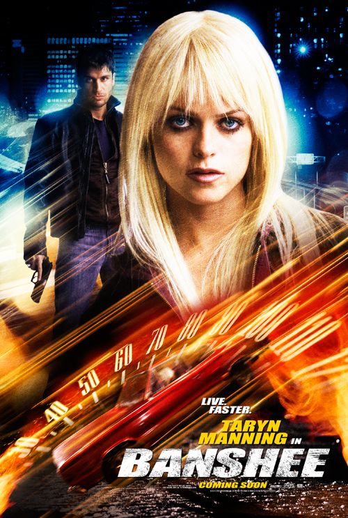 After tracking down the woman he loves they try to avoid detection from her father; Banshee Tv Poster Imp Awards