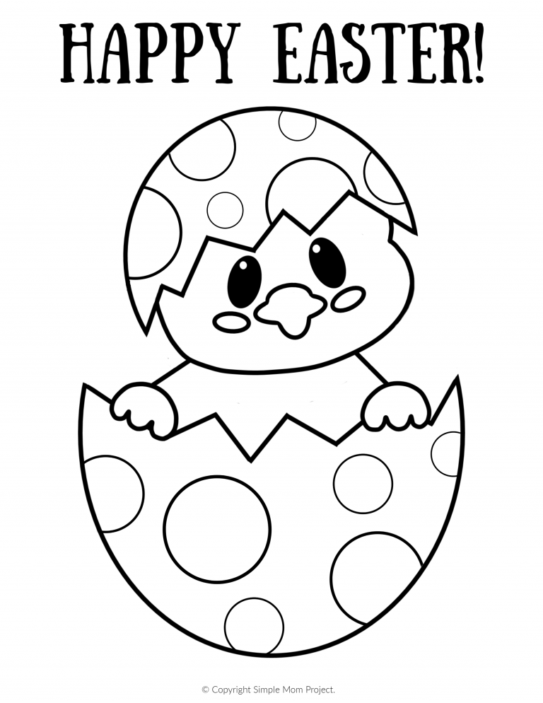 These free, printable easter coloring pages include all your favorite easter images like easter bunnies, eggs, chicks, lambs, flowers, and more. Coloring Pages Happy Easter Coloring Pages