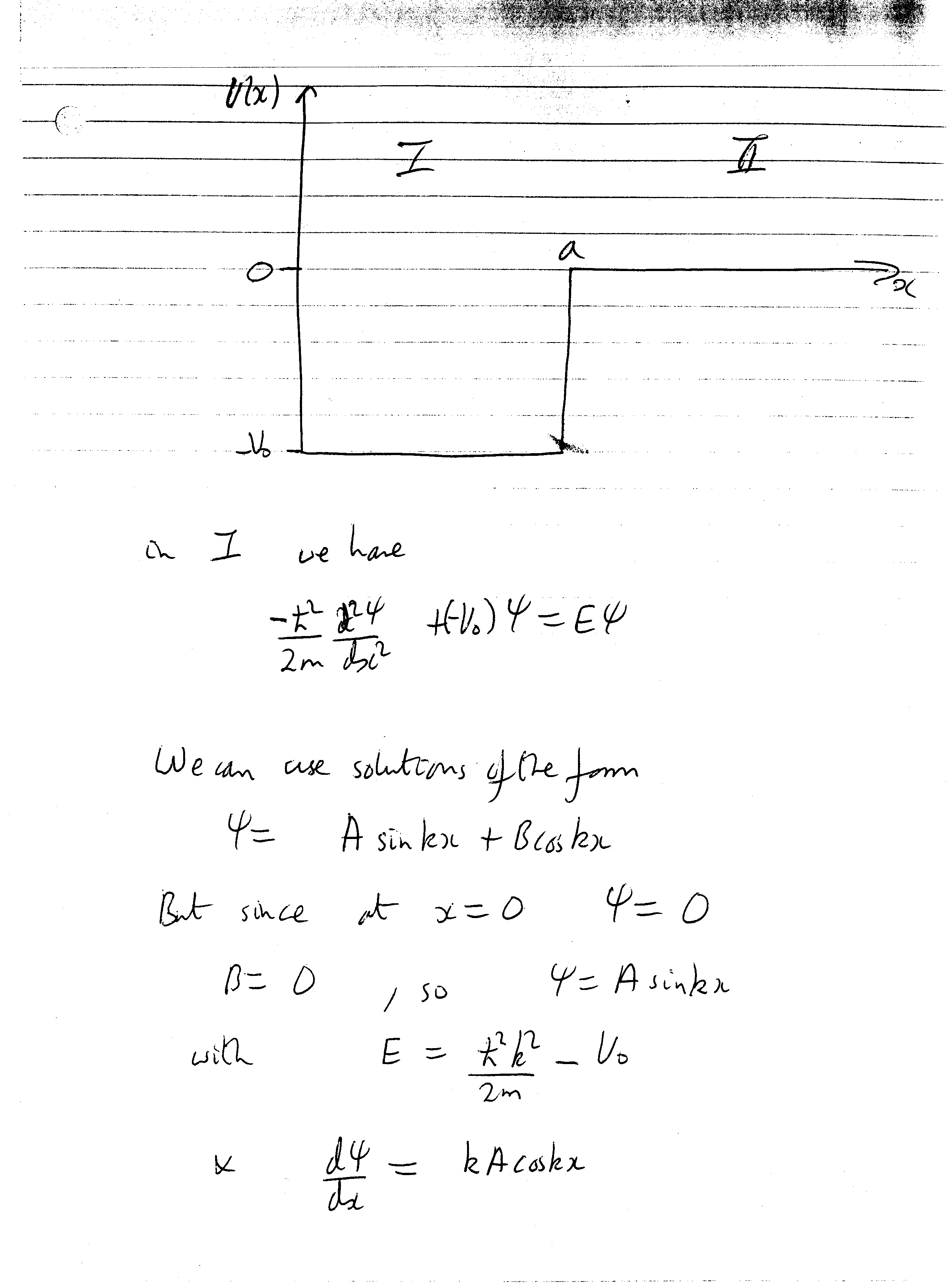 (h) measure the perpendicular distance y. 1b Physics Tripos Solutions