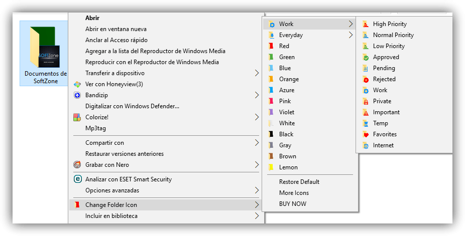 Folderico Um Aplicativo Simples Para Personalizar Icones De Pasta Do Windows Mania Informatique