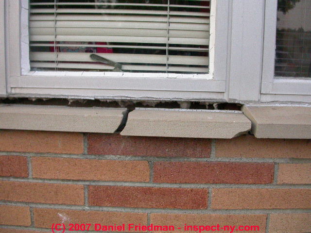 Use a rigid gap filler for cracks and holes in flat surfaces such as walls and ceilings. Thermal Expansion Cracks in Brick Walls & Foundations