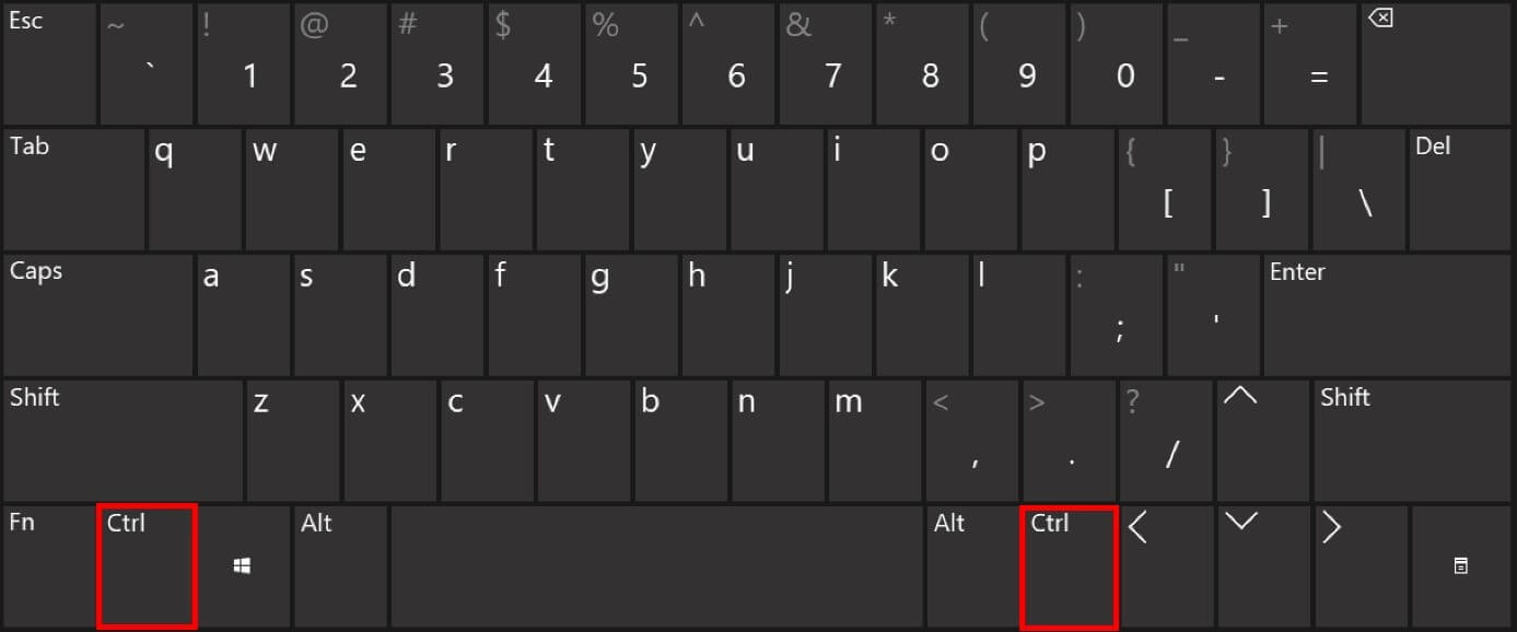 pix Ctrl Key Combination ionos